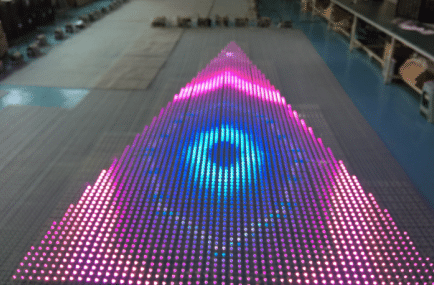 Triangle LED Mesh Screen